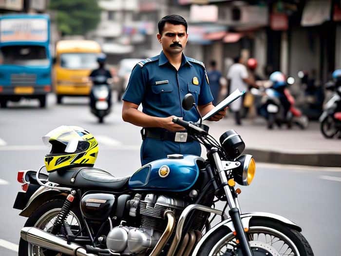 New Traffic Rule For Biker