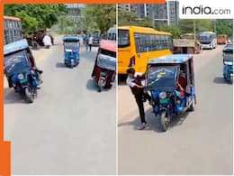 स्टंट करना पड़ा महंगा! ई-रिक्शा वाले पर पुलिस ने ठोका 30 हजार का चालान, वीडियो हुआ Viral