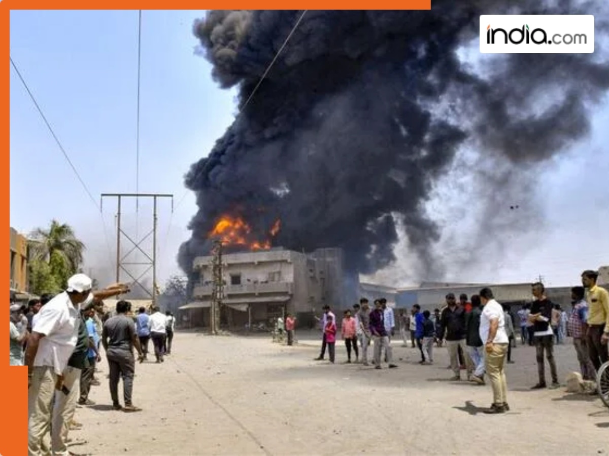 Massive fire at firecracker factory in Andhra Pradesh’s East Godavari claims eight lives, several injured
