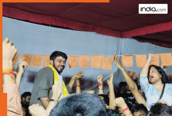 Meet Vaibhav Meena, the student leader behind ABVP’s ‘historic’ resurgence at JNU