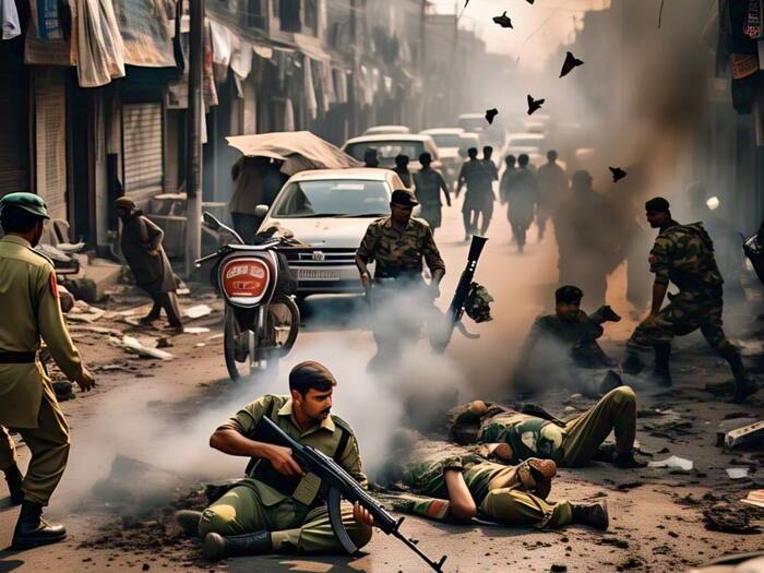 India Pakistan war