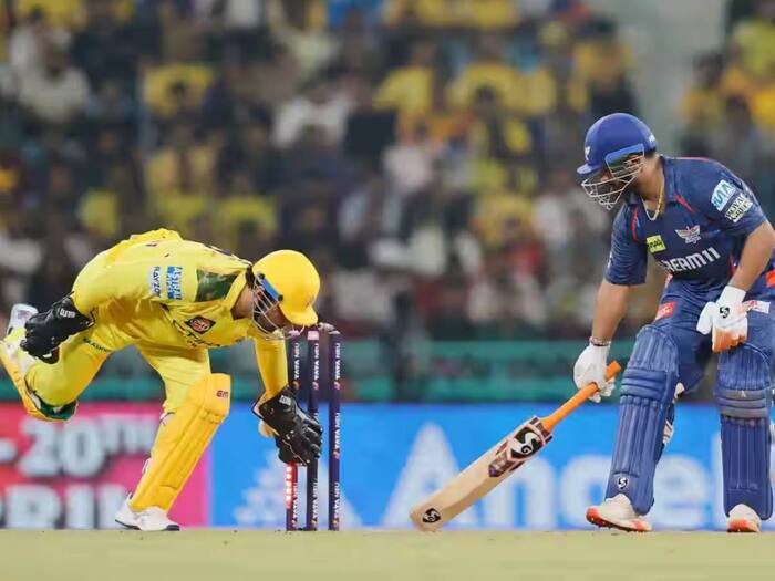 MS Dhoni vs LSG