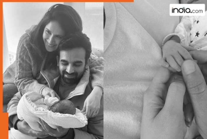 Zaheer Khan, Sagarika Ghatge, baby boy, Fatehsinh Khan, Instagram announcement, proud parents, celebrity couple, Bollywood
