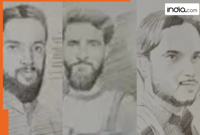 Pahalgam terror attack: Sketches of three terrorists behind killings released by agencies