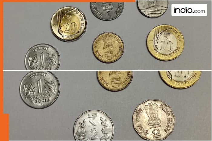 Why are star, diamond and dot mark given in Indian coins? The reason will surprise you, it is due to... 2 Indian coins, Indian currency, Government of India, Mumbai, Kolkata, Hyderabad, Noida