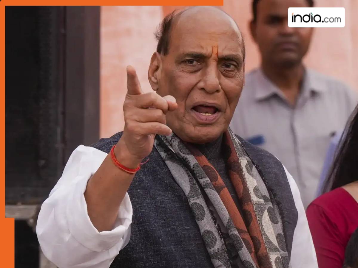 Bharat Mata Ki Jai, says Defense Minister Rajnath Singh after India launches ‘Operation Sindoor’ in Pakistan