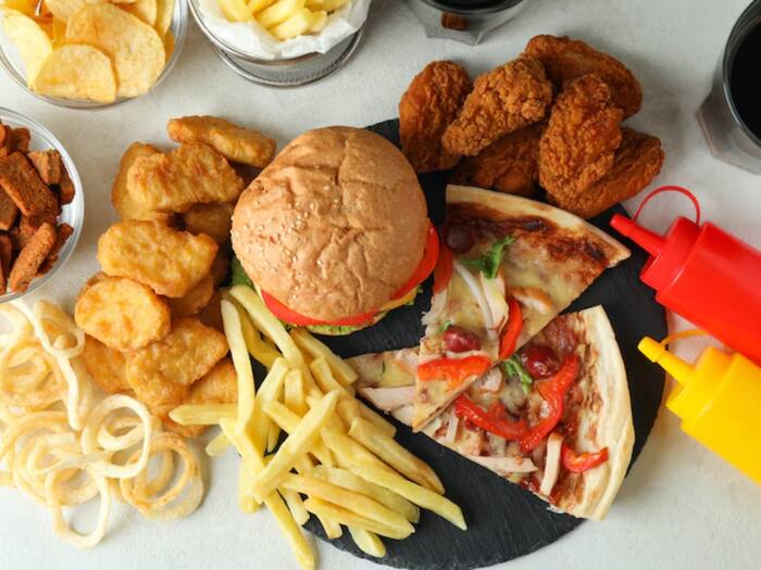 Unhealthy foods for brain