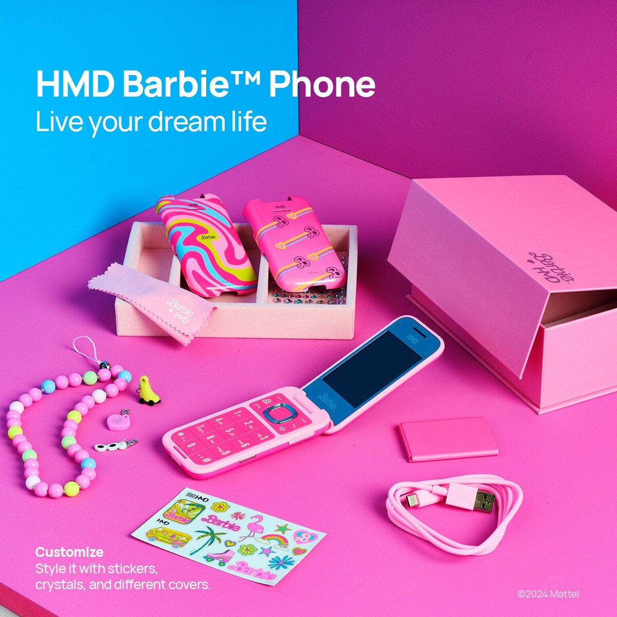 HMD Announces Return Of Barbie Themed Flip Phone