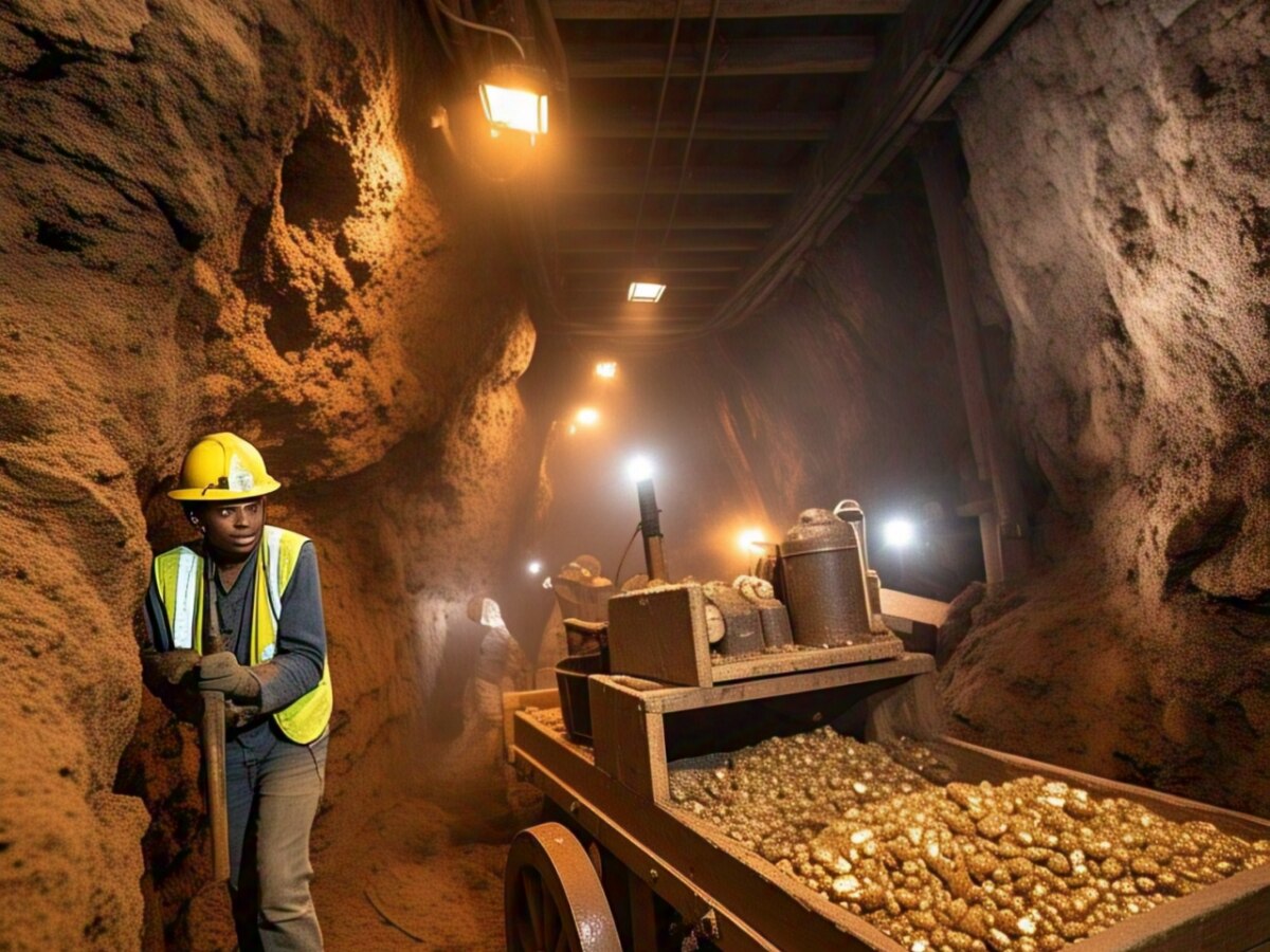 यहां हर ओर सोना ही सोना है… चलिए एक Gold Mine के भीतर, जानें कैसे ट्रक ...