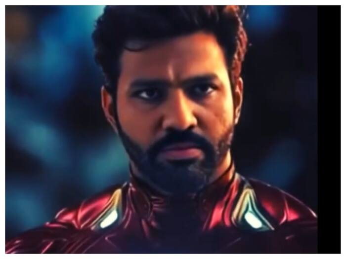 Rohit Sharma As Iron man