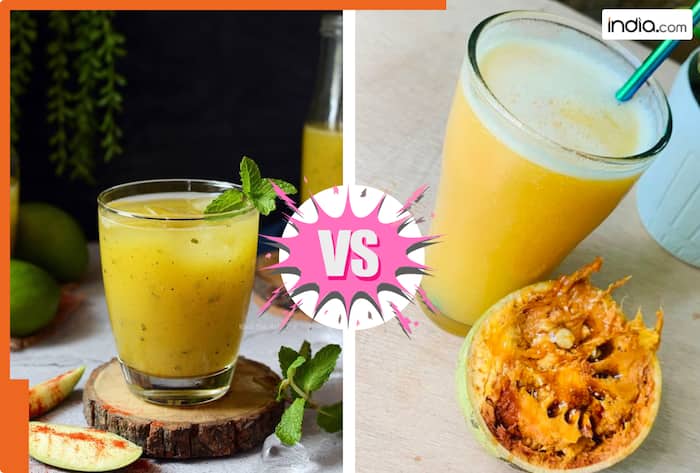 Aam Panna VS Bel Juice Which one is more beneficial for body in hindi