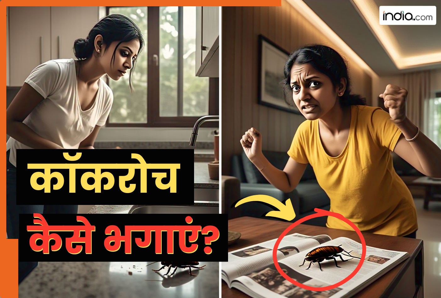 घर पर कॉकरोचों ने मचा रखा है आतंक? तो भगाने के लिए अपनाएं ये रामबाण इलाज