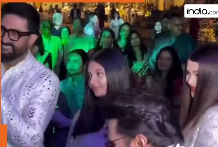 Aishwarya Rai- Abhishek Bachchan shuts down separation rumours with romantic ‘Kajra Re’ Dance – WATCH