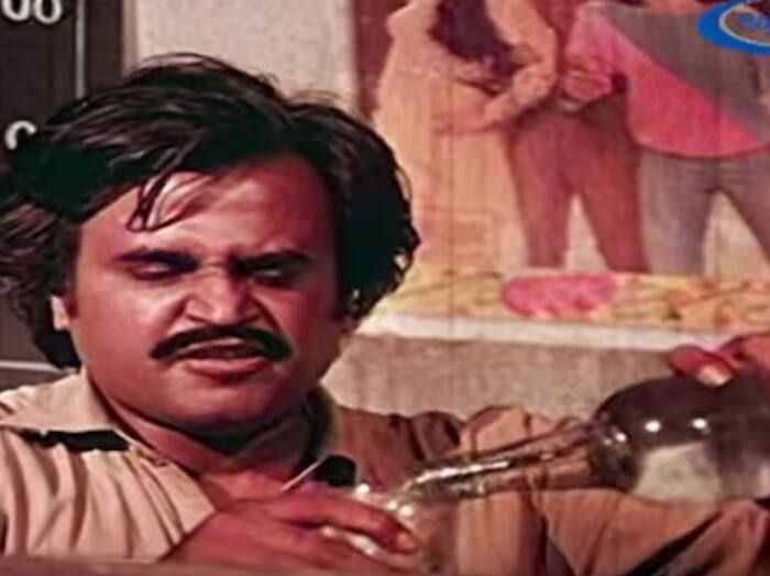 Rajnikanth on drinking
