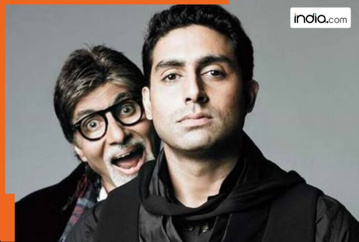 Amitabh Bachchan had a liplock with an actress 36 years younger than him, with whom Abhishek Bachchan once wanted to marry, her name is…