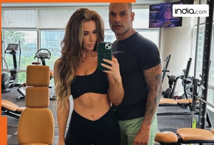 Shikhar Dhawan, Shikhar Dhawan Girl friend, Sophie Shine, Who is Sophie Shine, Who is Shikhar Dhawan girlfriend, Shikhar Dhawan workout, Cricket, cricket news, latest cricket news,
