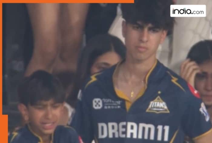 gujarat titans, gujarat titans ashish nehra, ashish nehra son, ashish nehra son crying, ipl 2025 eliminator, gt vs mi, mi vs gt, shubman gill, sai sudharsan orange cap