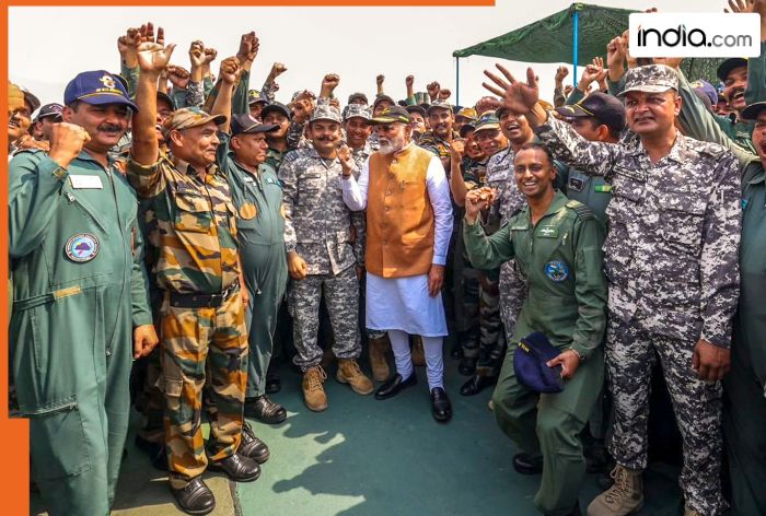 Days after Operation Sindoor, PM Modi visits soldiers at Adampur Airbase, says ‘India eternally grateful to…’