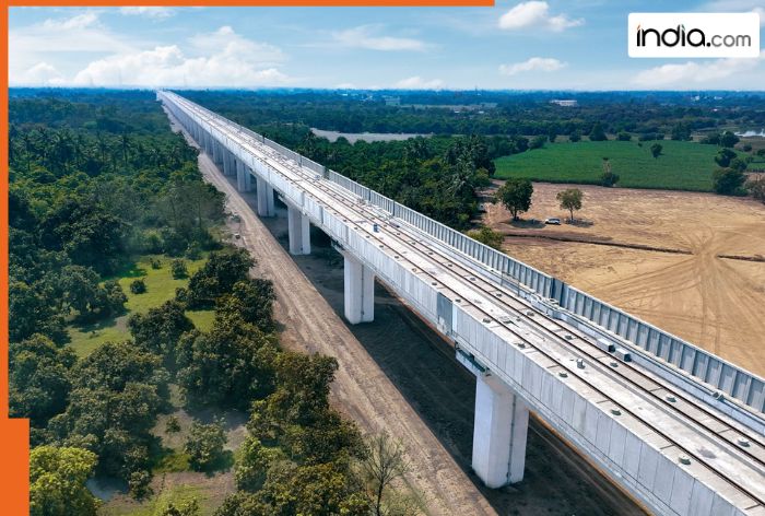 Big update on Mumbai-Ahmedabad bullet train project… 300-km of viaducts completed in…
