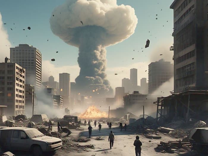 Nuclear war effects South Asia