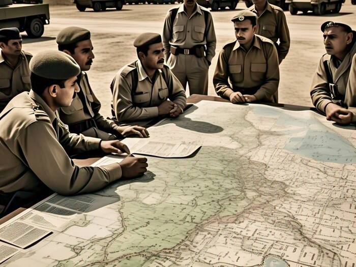 Pakistans military history hindi