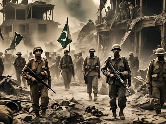 Pakistans military history