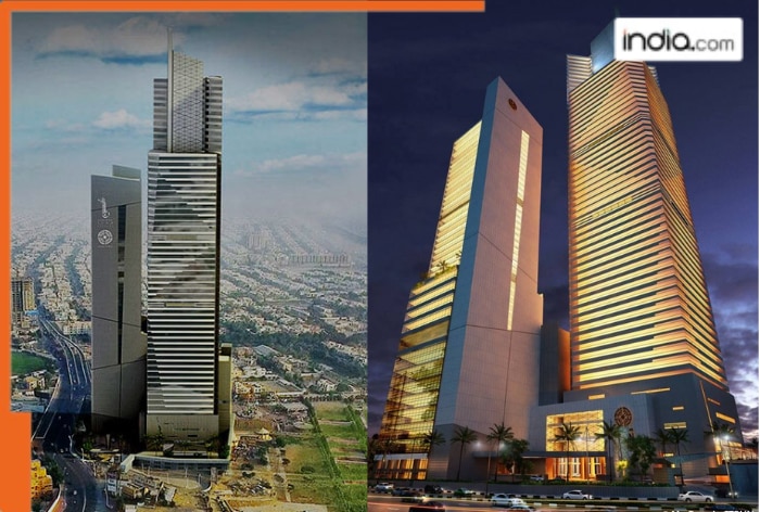 The highest building of Pakistan is located in…, no match to Burj Khalifa in Dubai, its height is…