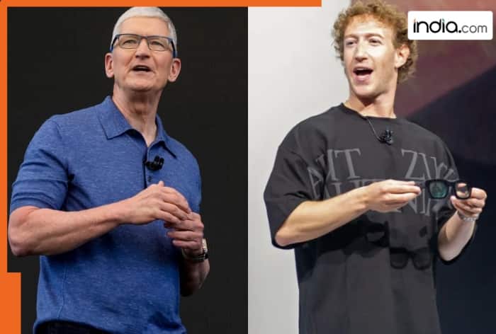 Tim Cook, Apple, Mark Zuckerberg, Meta, Bloomberg report, smart devices, smart glasses, Macbooks, artificial intelligence, Apple Watch, iPhone, iPad, Mac, Ray Ban smart glasses, AirPods, smartwatches