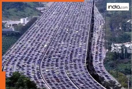 World’s longest traffic jam lasted for 12 days, stretched for 100 km, not in US, India, Europe, it happened in…