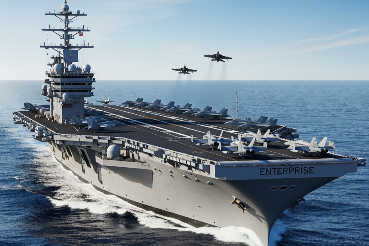 World’s largest aircraft carrier, built by US, loaded with most advanced systems, it is worth Rs…, China is…