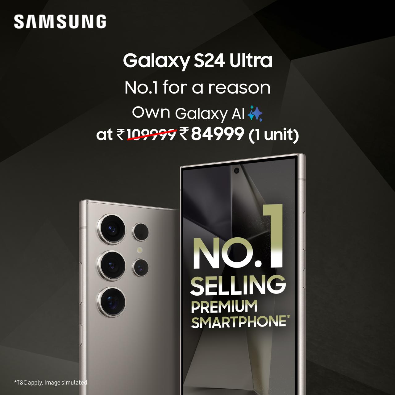 Samsung Announces Limited-Time Discounts on Galaxy S24 Series in India