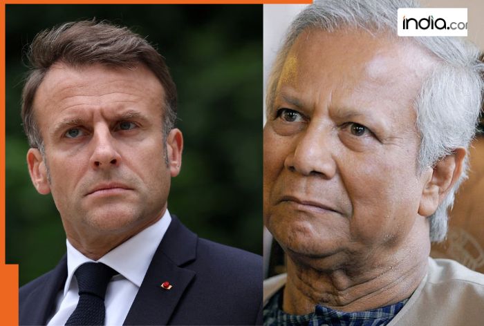 Macron Refuses Meeting With Yunus; Blow To Anti-India Bangladesh