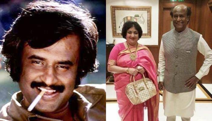 Rajnikant on wife