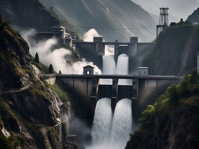 After Baglihar Dam India  opened gates of Salal Dam