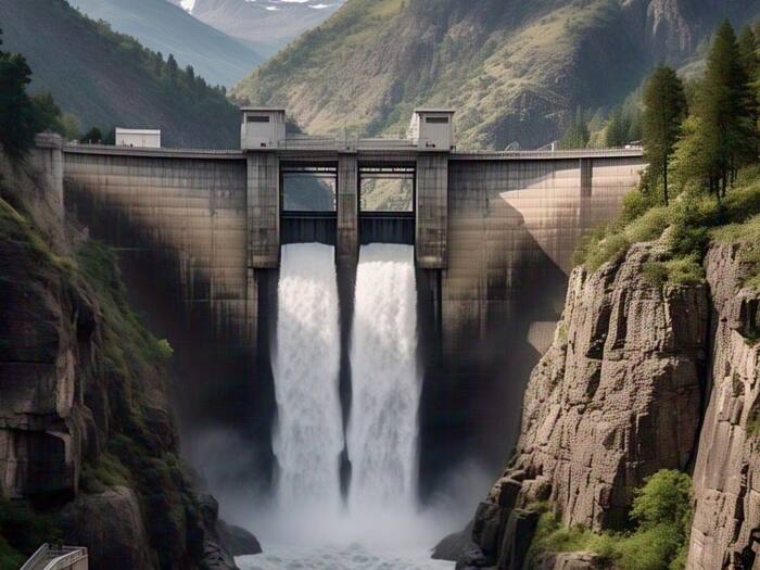 After Baglihar Dam India  opened gates of Salal Dam