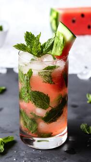 Stay Cool This Summer With Our Easy Watermelon Mojito Recipe