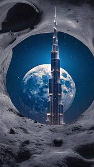 क्या चांद से दिखाई देता है बुर्ज खलीफा? चौंका देगा जवाब!