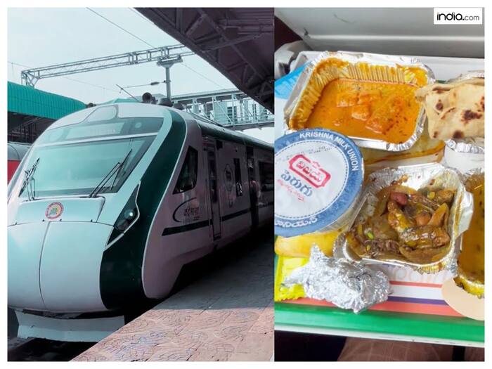 Vande bharat train breakfast  1