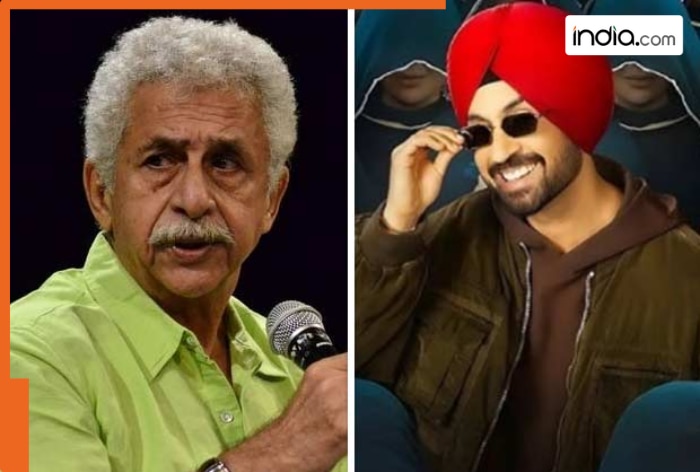 ‘Mai Dilijit ke sath hun…’; Naseeruddin Shah reacts to hate against Diljit Dosanjh’s Sardaar Ji 3, calls them…, asks them to visit…