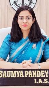 कौन हैं आईएएस सौम्या पाण्डेय, जिन्हें मिला बेस्ट officer का अवार्ड