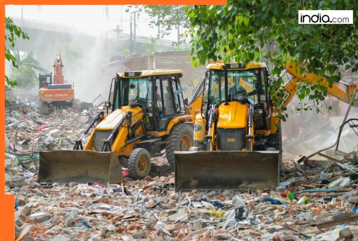 Political storm erupts in Delhi as bulldozers raze Madrasi Camp slum due to…, AAP accuses BJP of…
