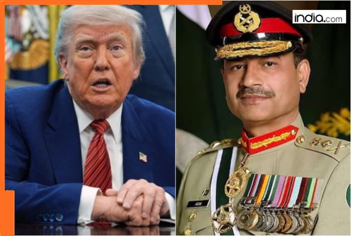 Trump to lunch with Pakistan army chief Munir, PM Modi rejects invitation, Pakistan is worried but good news for India due to…