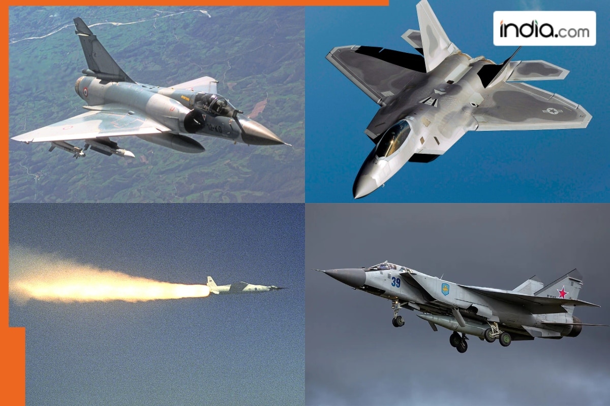 World’s top 10 fastest military aircraft ever built, the speed of top is…, its name is…, developed by…