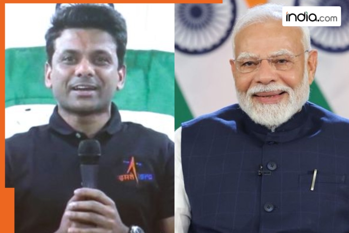 Axiom 4: PM Modi interacts with Subhanshu Shukla, who is aboard ISS, pic goes viral