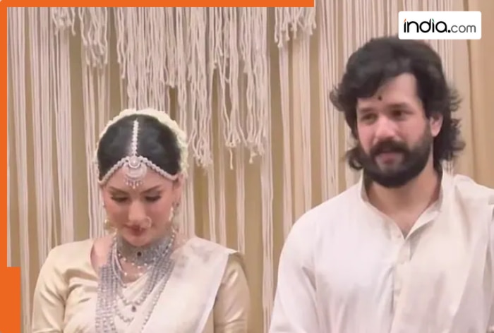 Nagarjuna’s son Akhil Akkineni marries Zainab Ravdjee, dreamy photos from wedding go viral