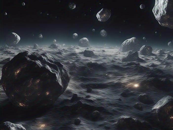 Asteroids Mining treasures worth trillions Iron nickel cobalt platinum