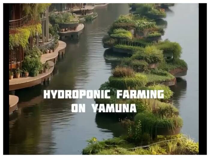 Clean Yamuna River AI Image