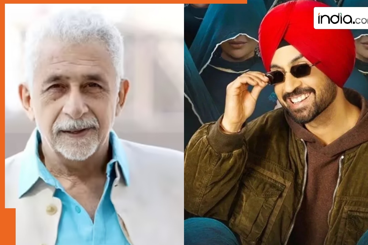 Naseeruddin Shah supports Diljit Dosanjh, slams those criticising singer’s association with Hania Aamir