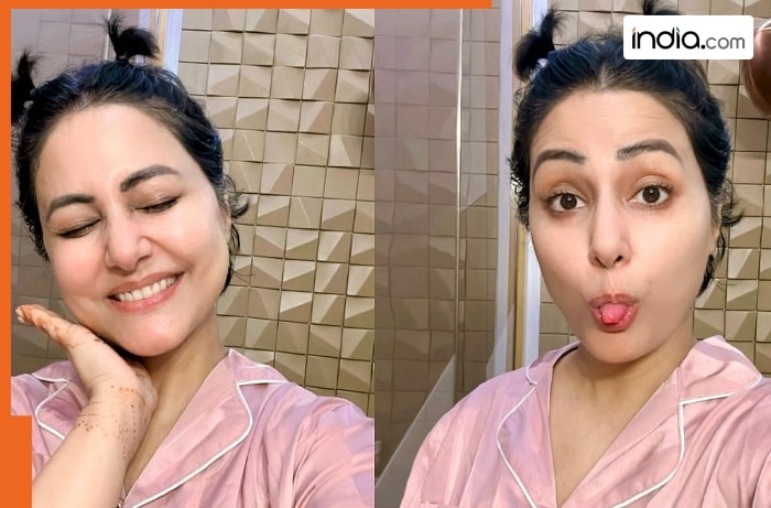 Hina Khan can’t keep calm as she celebrates making pigtails after a year of hair growth, see cute post