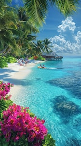 बेहद सुंदर है मालदीव, स्वर्ग से हैं यहां के समुद्री तट